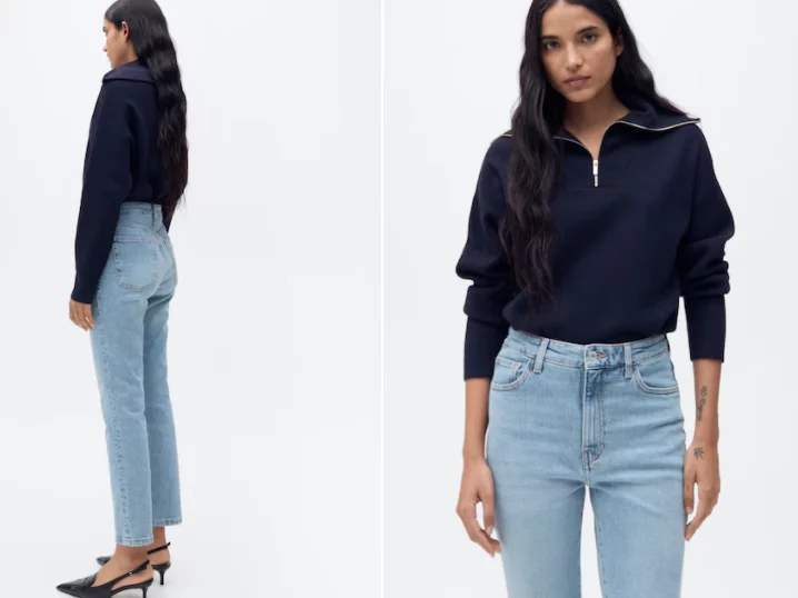 Estos 10 Vaqueros De Mango Son Perfectos Para Combinar Con Cualquier Top O Camisa Y Te Dan Efecto Cuerpazo