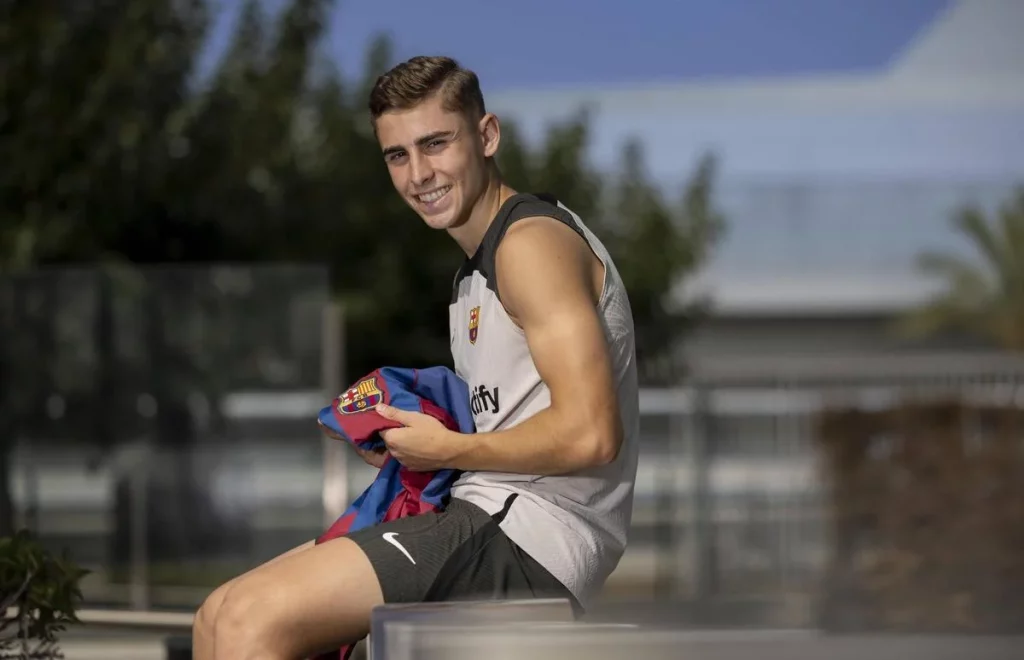 Fermín López Fc Barcelona Hansi Flick Fuente: Fc Barcelona