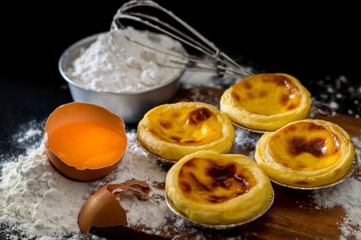Pasteles de nata como nunca los has probado