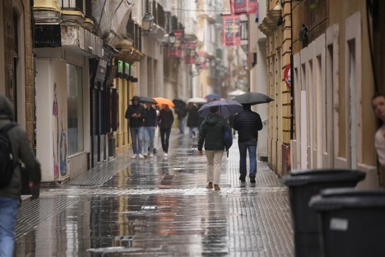 Previsión del tiempo de la AEMET: Seis comunidades en aviso por lluvias