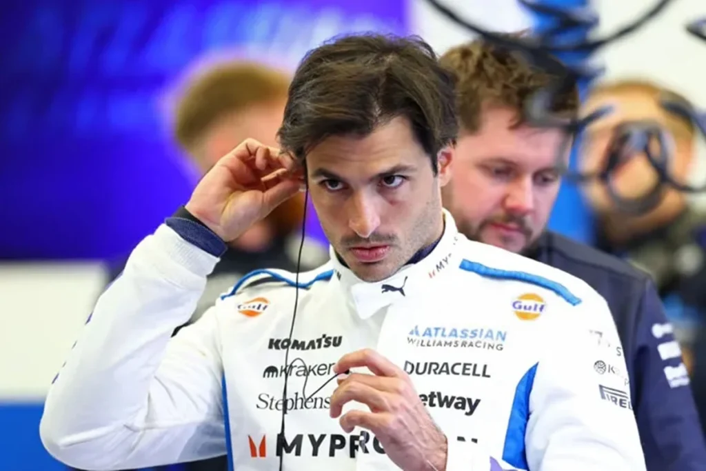 El Mosqueo Brutal De Carlos Sainz Con Williams Fuente: Williams Racing