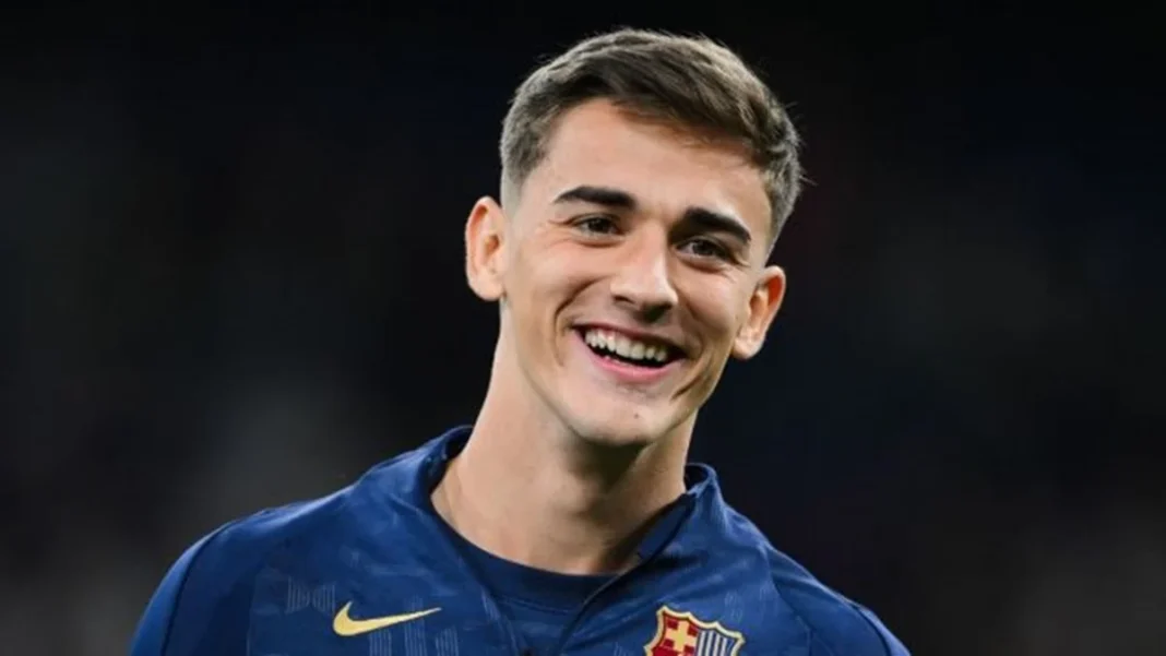 Gavi sube a los despachos del FC Barcelona con un idea clarísima Fuente: EFE