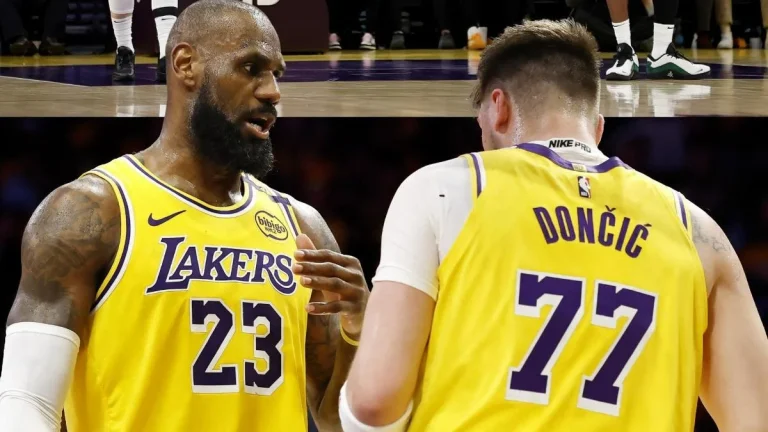 Luka Doncic enciende las alarmas en los Lakers: juega lesionado