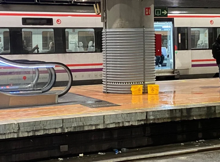 La estación de Atocha «sucumbe» a las lluvias tras 450 millones gastados en Renfe y Cercanías