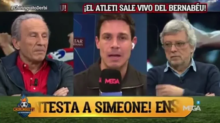 Edu Aguirre castiga el racaneo de Simeone en el Bernabéu