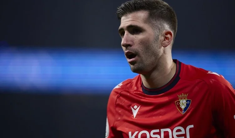 Jesús Areso En Un Partido De Laliga Co Osasuna Fuente: Europa Press
