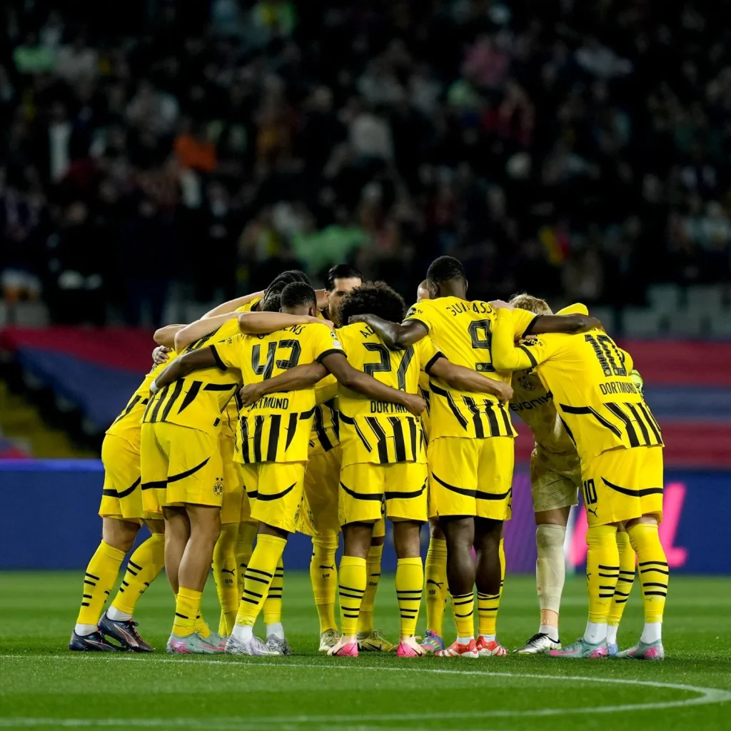 Emre Can Apela Al Compromiso Grupal Para Dar La Vuelta A La Eliminatoria. Fuente: X (@Bvb)