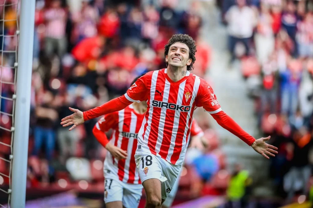 Asier Garitano Pide Al Sporting El Fichaje Definitivo De César Gelabert. Fuente: X (@Cesargelabert10)