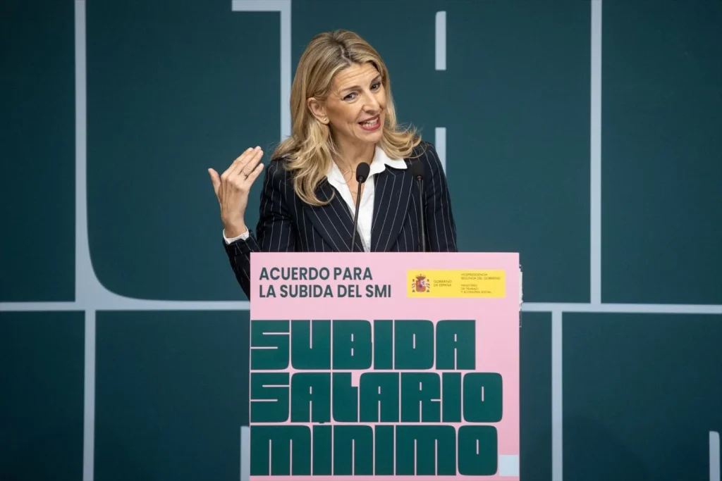 Yolanda Díaz, Ministra De Trabajo