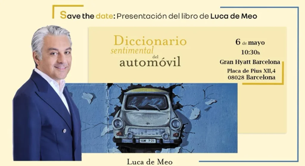 Luca De Meo, Ceo De Renault, Presenta Su Diccionario Sentimental En Barcelona | Fuente: Qué.es