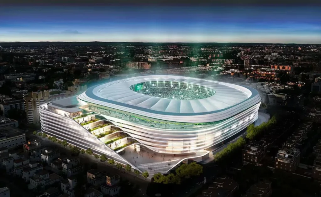 Aspecto Del Nuevo Estadio Del Real Betis (Benito Villamarín) Tras La Remodelación