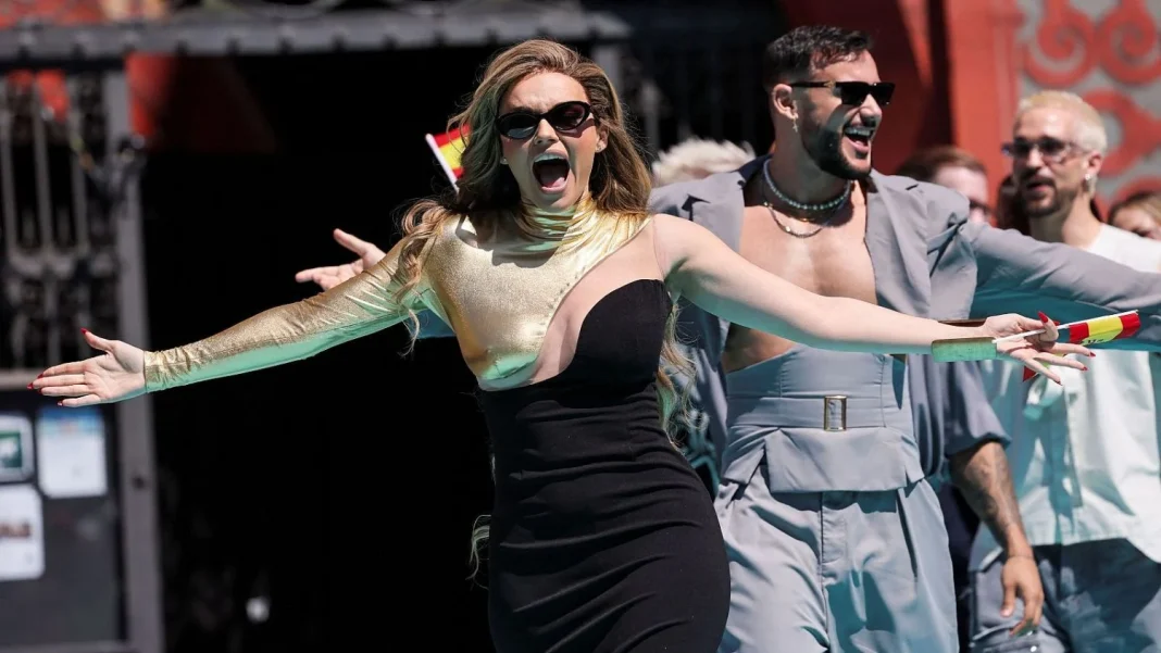 España actúa en la primera mitad de Eurovisión