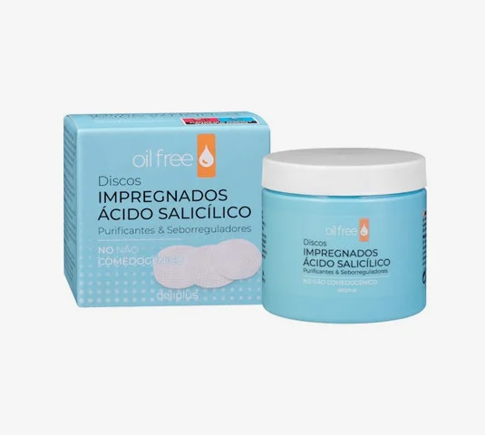 Discos exfoliantes con ácido salicílico y zinc: el secreto para una piel limpia