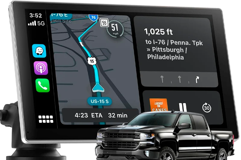 PANTALLA COCHE ANDROID AUTO Y CARPLAY JZONES