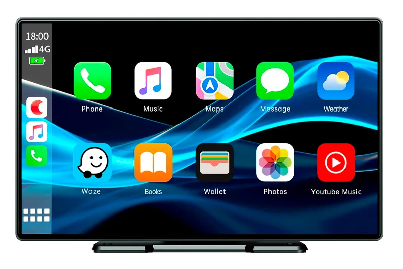 PANTALLA VOLAM DE 9 PULGADAS PARA ANDROID AUTO Y CARPLAY