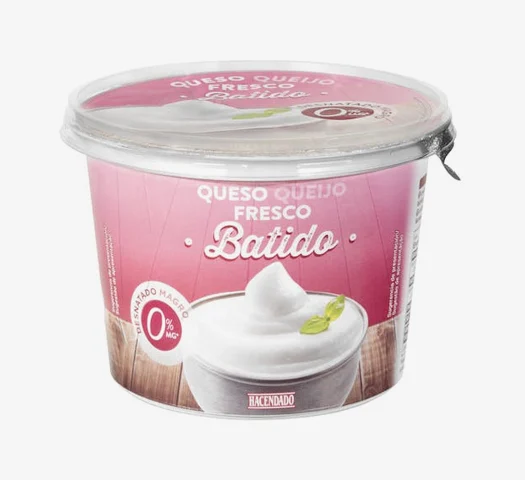 Queso fresco batido 0%: proteína saciante en desayunos y meriendas