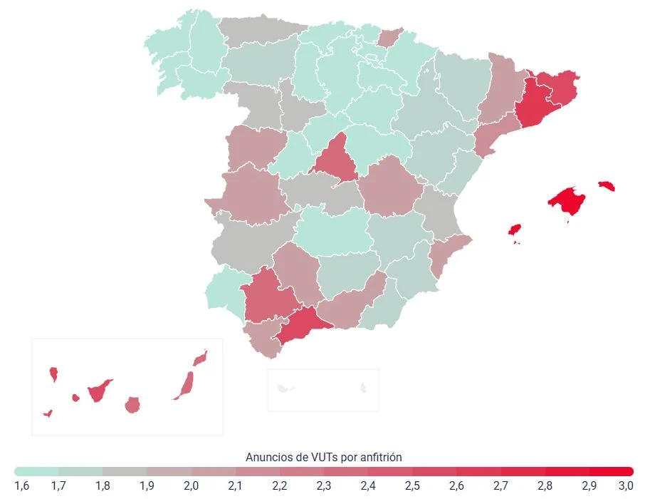 Airbnb Ha Devorado España: Hasta 3 Pisos Turísticos Por Anfitrión De Media En Baleares O Barcelona 1 La Expansión De Airbnb En España: Más De 400.000 Pisos Turísticos