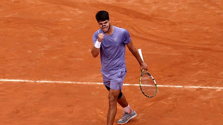 Carlos Alcaraz Cambia De Objetivo Tras Un Récord Abrumador En La Atp 1 Carlos Alcaraz Roma Draper Fuente: Atp