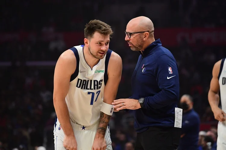 Trapos Sucios De Luka Doncic Incendian La Relación De Dallas Y Lakers 1 Jason Kidd Y Doncic En Su Etapa En Dallas Fuente: Reuters