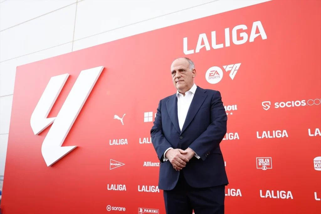 Los Tres Derrotados De La Batalla Real Madrid Tv Vs. Laliga 3 Javier Tebas Laliga