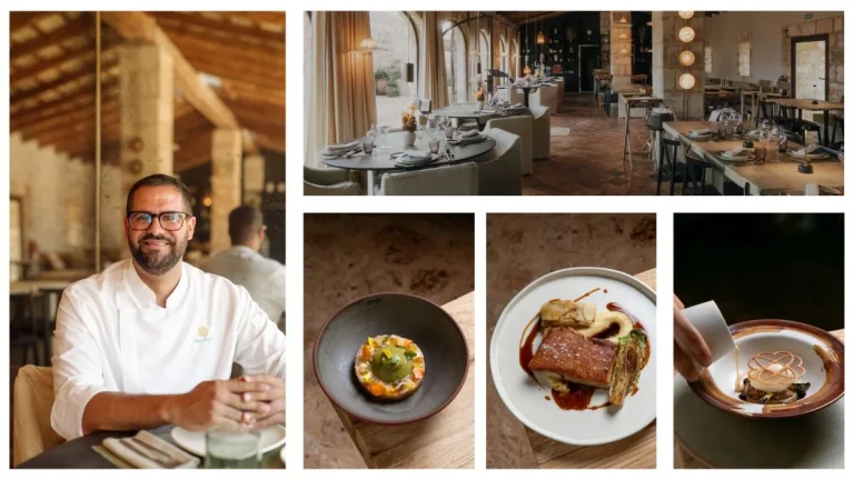 Vermell, el restaurante del hotel Son Vell de Vestige Collection en Menorca, amplía su oferta gastronómica con un nuevo ‘Menú Degustación’