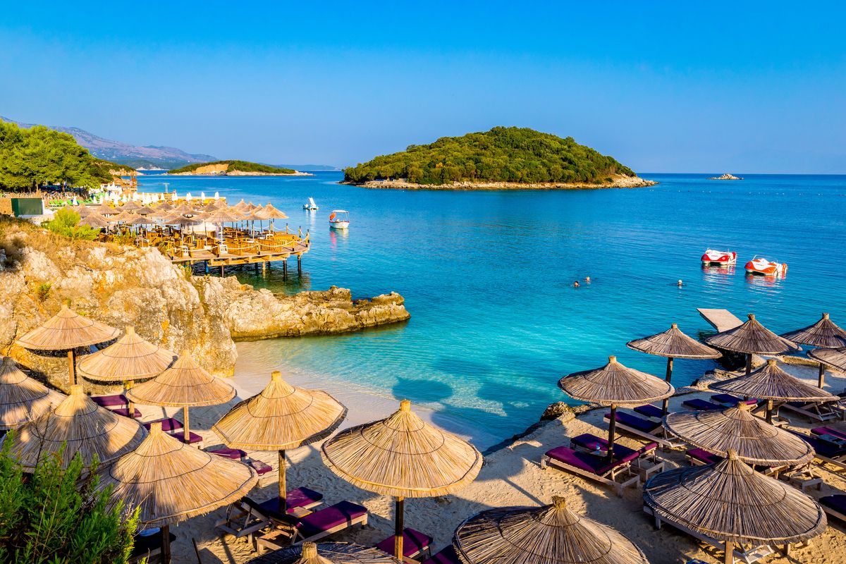 Dest Albania Ionian Sea Vlore Ksamil Beach Gettyimages 1133142326 Universal Within Usage Period 80958