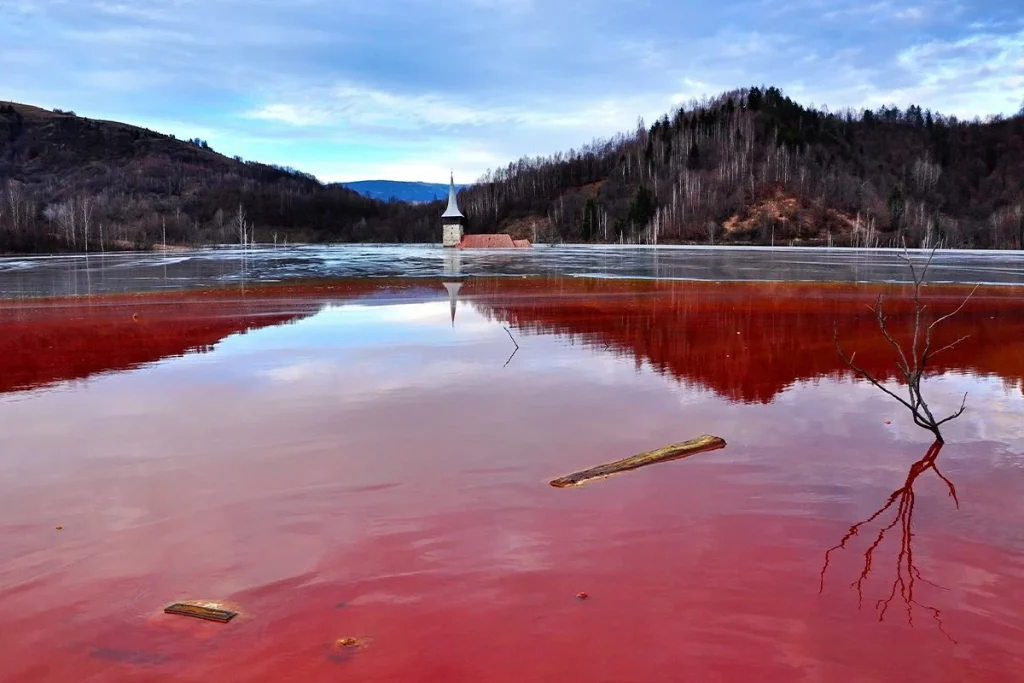 El Lago Rojo De África Que Atrae Todas Las Miradas