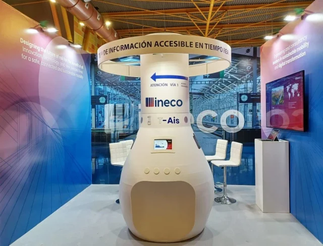 España Prueba Su ‘Estación De Tren Del Futuro’ En Málaga Inteligencia Accesible, Robots Y Proyecciones