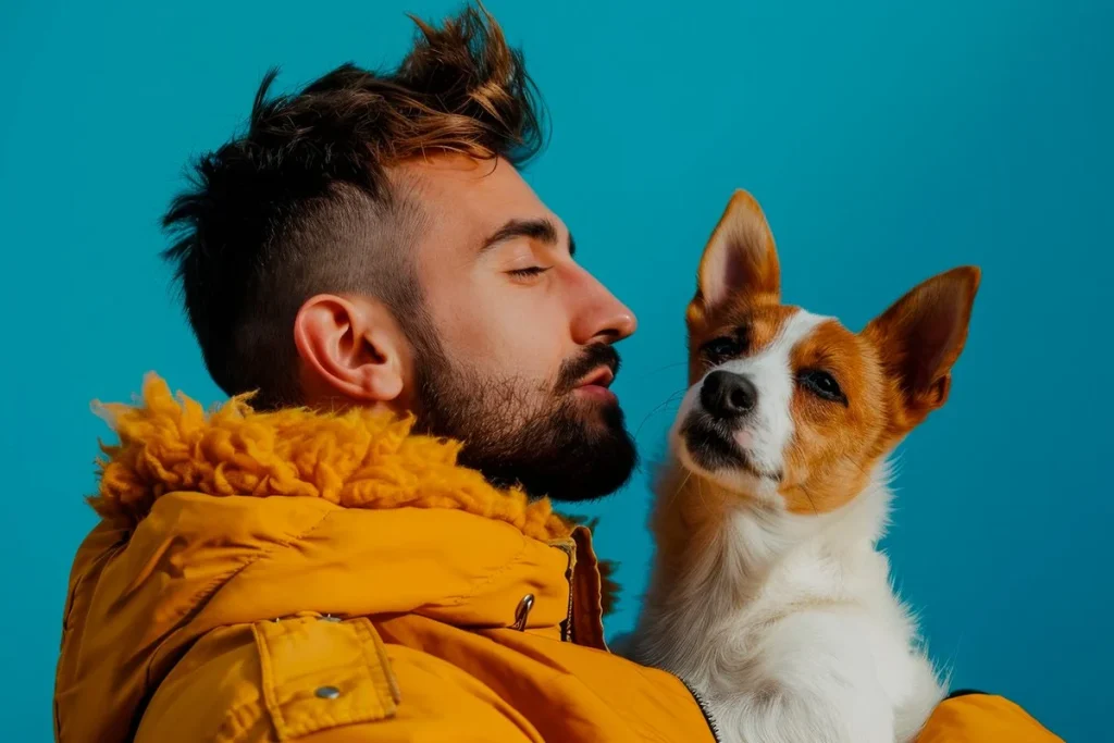 Los Perros Observan A Sus Dueños