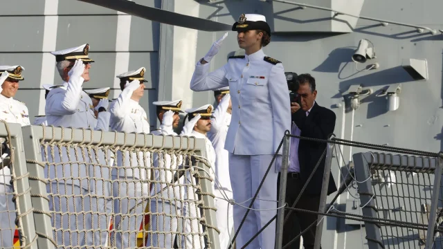 Blas De Lezo En Alerta Máxima Por Lo Ocurrido Con La Princesa Leonor En Plena Maniobra Militar