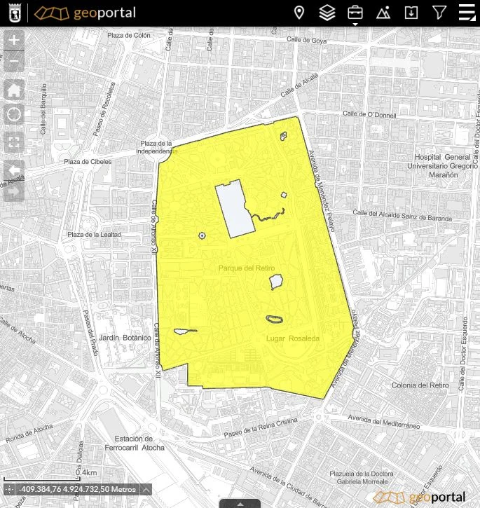Los Madrileños No Entienden Los Cierres De El Retiro Por Calor: «Quieren Que Gastemos En Bares Para No Morirnos» 2 Mapa De Estado De Alerta En Parques Del Municipio Como El Retiro