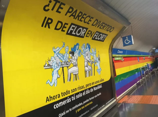 El Orgullo 2025 Denuncia Mensajes De Odio Y Las Campañas Antipromiscuidad En El Metro De Madrid: «Estos Viciosos…»