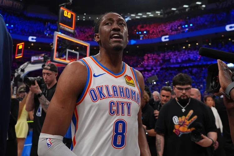 Jalen Williams Pide A Shai El Disfraz De Mvp Para Triturar A Los Pacers: A 1 Paso Del Anillo 1 Jalen Williams Thunder Fuente: Nba