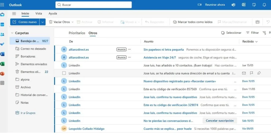 «Cambió Mi Nombre, Mi Foto... Desaparecí»: Linkedin Se Lava Las Manos Con El Robo De Cuentas 1 Correos De Outlook Por El Robo De Cuenta De Linkedin