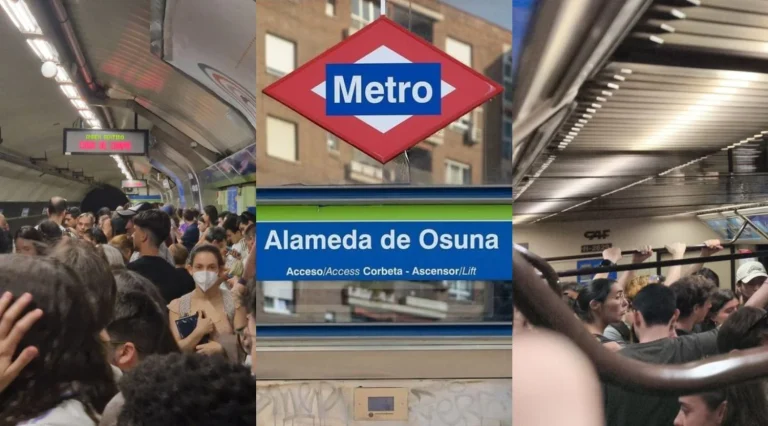 El ‘inhumano’ estado de la línea 5 del Metro de Madrid: «Apenas se puede respirar»