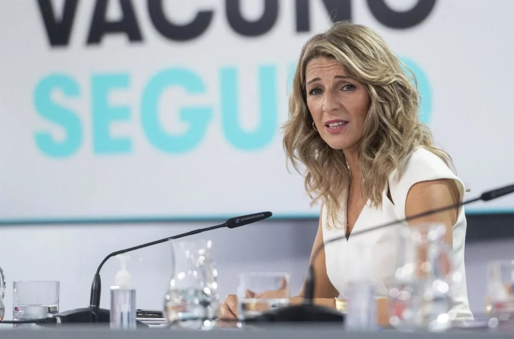 Los Trabajadores De Más De 45 Años, Amenazados Por El Edadismo: «Puede Llevar A Problemas De Salud Mental» 1 La Ministra De Trabajo Yolanda Díaz