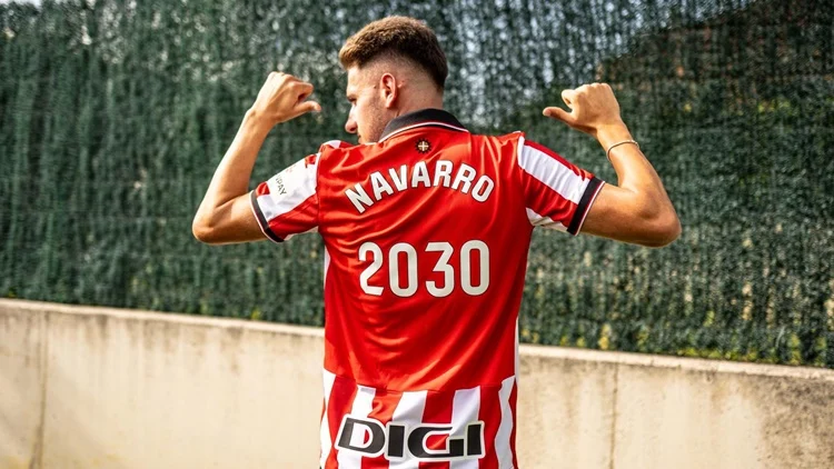 ¿Entra Robert Navarro En La Filosofía Del Athletic? 1 Robert Navarro Athletic Fuente: @Athleticclub