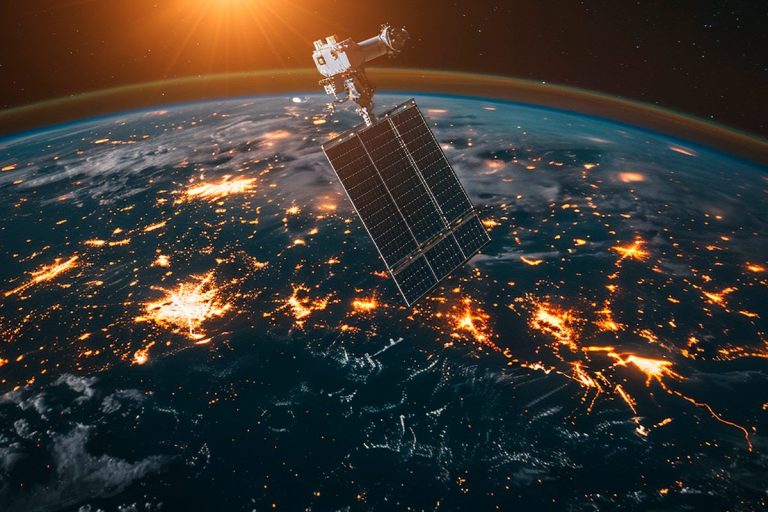 China construye una macroplanta solar espacial para conseguir energía infinita