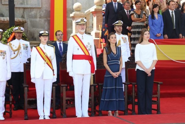 Felipe Vi Y Leonor Se Reencuentran Bajo El Orgullo Y La Solemnidad Militar En Un Acto Oficial, Tras Meses De Distancia