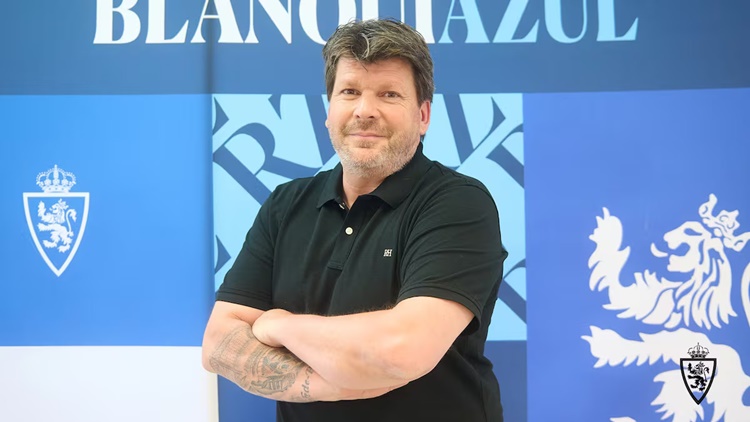 Antonio Acosta Txema Indias Real Zaragoza Fuente: Rz