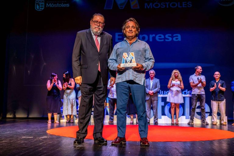 Premio Ciudad de Móstoles en la categoría de Empresa para Master Battery por su compromiso local