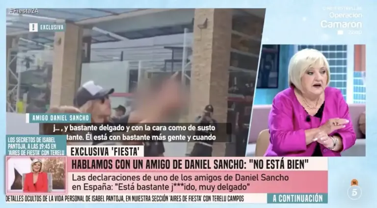 Un amigo cercano rompe la supuesta calma de Daniel Sancho