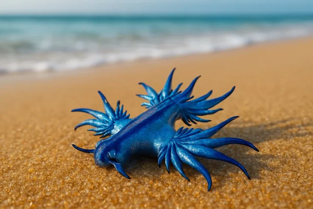 Científicos Alertan: Los Dragones Azules Llegan A Nuevas Playas Mediterráneas, ¿Qué Riesgos Hay?