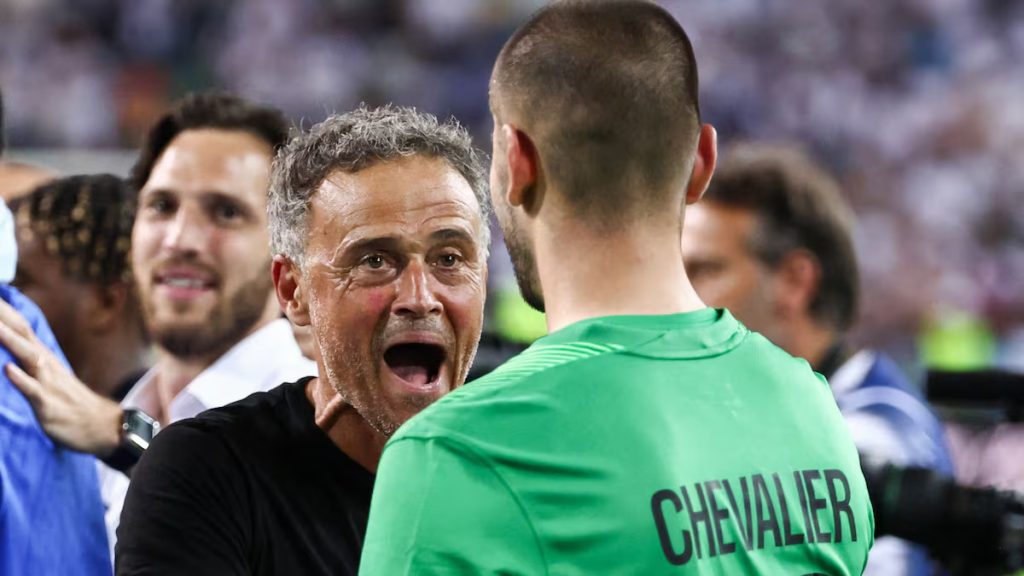 Luis Enrique Psg Supercopa De Europa