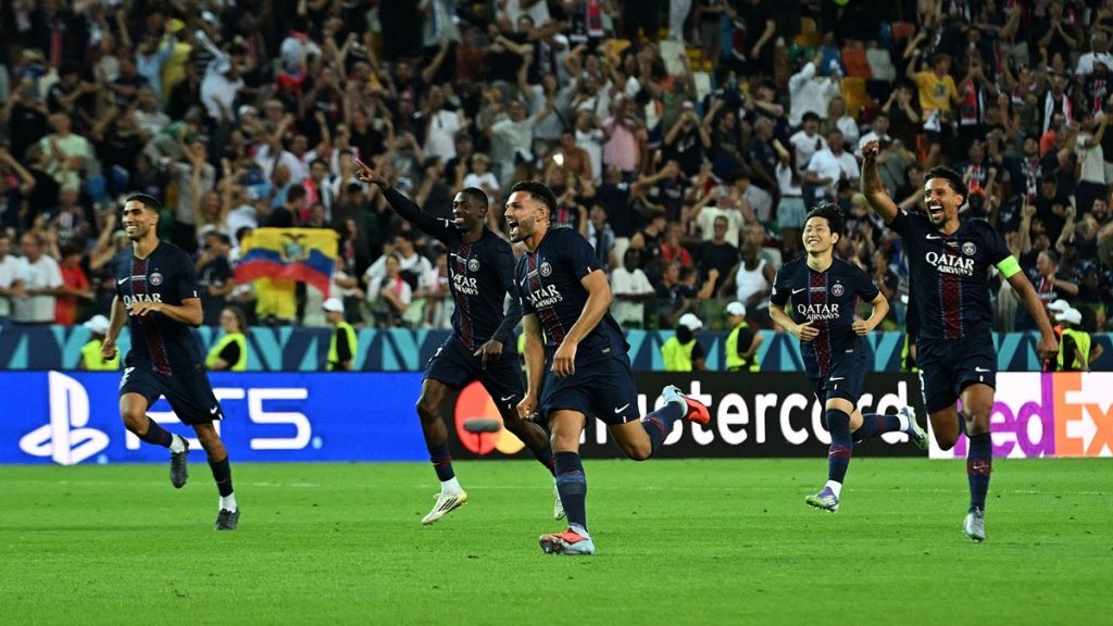 Luis Enrique Psg Supercopa De Europa