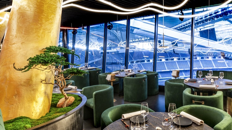 Zona Bares Restaurantes Real Madrid Santiago Bernabéu