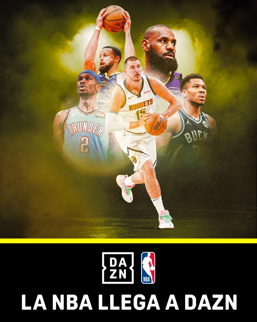 El Último Mordisco De Dazn A Movistar Viene Con Trampa Y Acaba Con 30 Años De Historia De Un Plumazo 1 La Nba En España Se Podrá Ver En Dazn