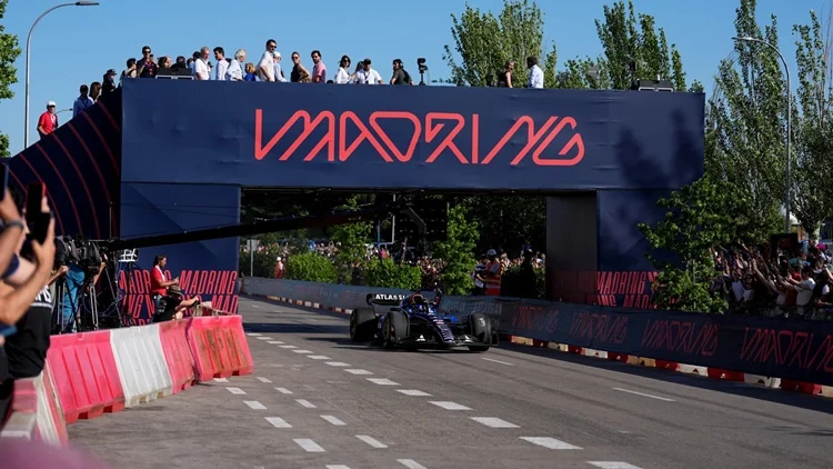 El Gran Premio de Madrid de F1 despierta expectación mundial: la preventa de entradas se agota y Latinoamérica y EE.UU. lideran la demanda Fuente: MADRING