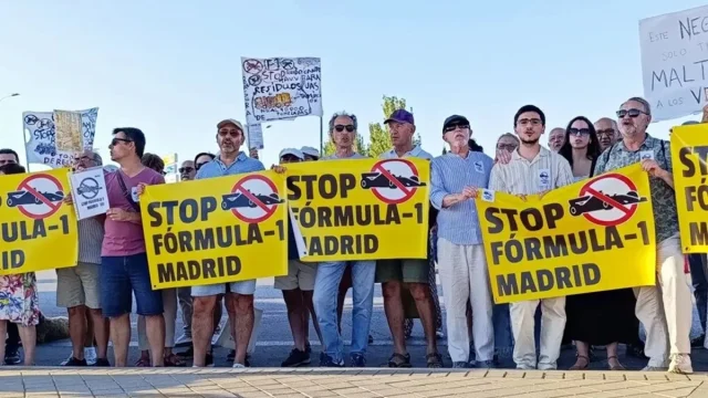 Madrid Sigue Lidiando Con La Resistencia Vecinal A Un Año De La Celebración Del Gp De Fórmula 1: «Primero Lo Montan, Luego Lo Legalizan»