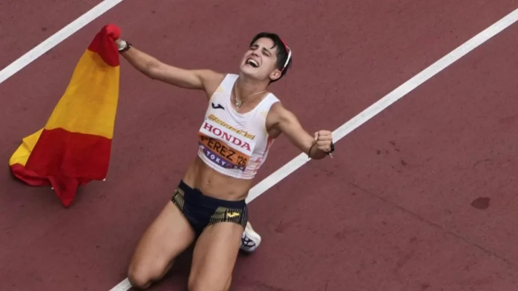 La Granadina María Pérez Y La Gran Proeza Del Atletismo Español 1 María Pérez, Reina Del Atletismo Español: Campeona Mundial En Tokio Fuente: Lapresse